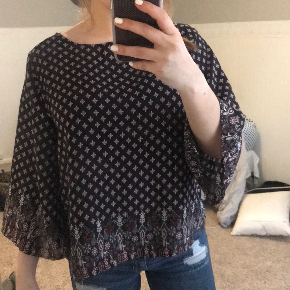 Patterned Blouse